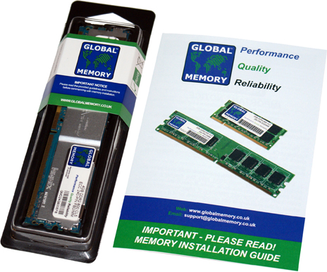 1GB DDR2 533/667/800MHz 240-PIN ECC FULLY BUFFERED DIMM (FBDIMM) MEMORY RAM FOR HEWLETT-PACKARD SERVERS/WORKSTATIONS (1 RANK NON-CHIPKILL)